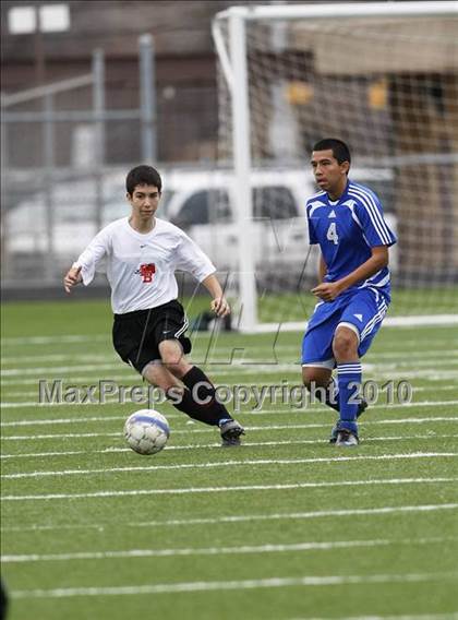 Thumbnail 1 in Mansfield Legacy vs. LakeView (Martin Invitational Soccer Tournament) photogallery.