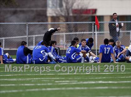 Thumbnail 3 in Mansfield Legacy vs. LakeView (Martin Invitational Soccer Tournament) photogallery.