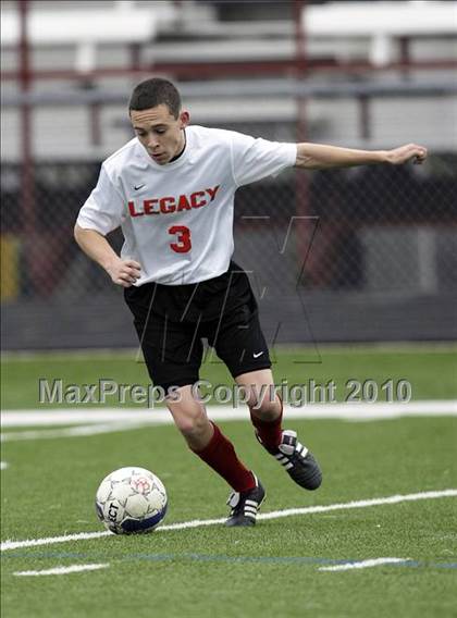 Thumbnail 3 in Mansfield Legacy vs. LakeView (Martin Invitational Soccer Tournament) photogallery.