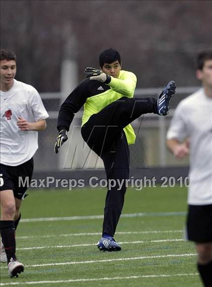 Thumbnail 2 in Mansfield Legacy vs. LakeView (Martin Invitational Soccer Tournament) photogallery.
