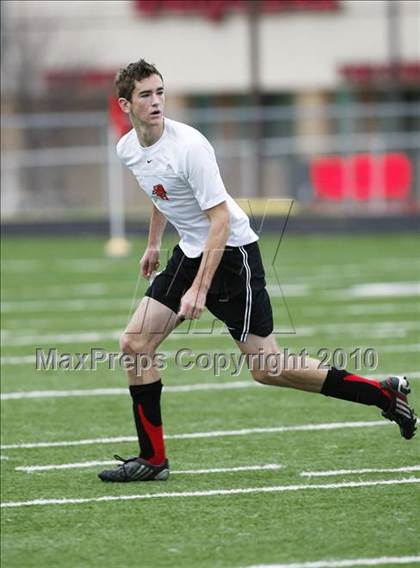 Thumbnail 1 in Mansfield Legacy vs. LakeView (Martin Invitational Soccer Tournament) photogallery.