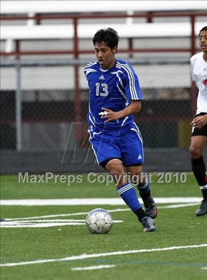 Thumbnail 2 in Mansfield Legacy vs. LakeView (Martin Invitational Soccer Tournament) photogallery.