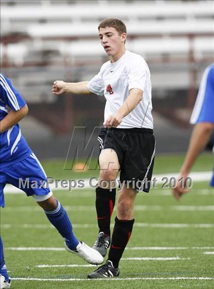 Thumbnail 1 in Mansfield Legacy vs. LakeView (Martin Invitational Soccer Tournament) photogallery.