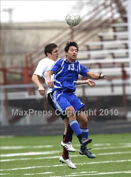 Thumbnail 1 in Mansfield Legacy vs. LakeView (Martin Invitational Soccer Tournament) photogallery.