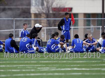 Thumbnail 2 in Mansfield Legacy vs. LakeView (Martin Invitational Soccer Tournament) photogallery.