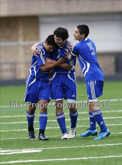 Thumbnail 3 in Mansfield Legacy vs. LakeView (Martin Invitational Soccer Tournament) photogallery.