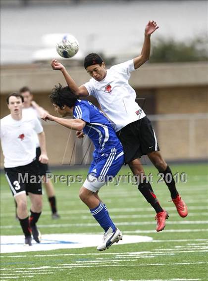 Thumbnail 3 in Mansfield Legacy vs. LakeView (Martin Invitational Soccer Tournament) photogallery.