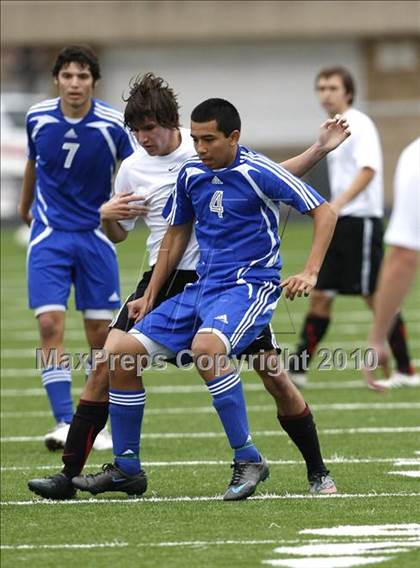Thumbnail 2 in Mansfield Legacy vs. LakeView (Martin Invitational Soccer Tournament) photogallery.
