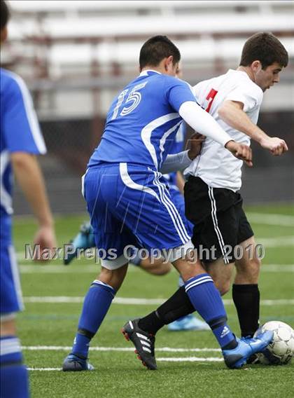 Thumbnail 3 in Mansfield Legacy vs. LakeView (Martin Invitational Soccer Tournament) photogallery.