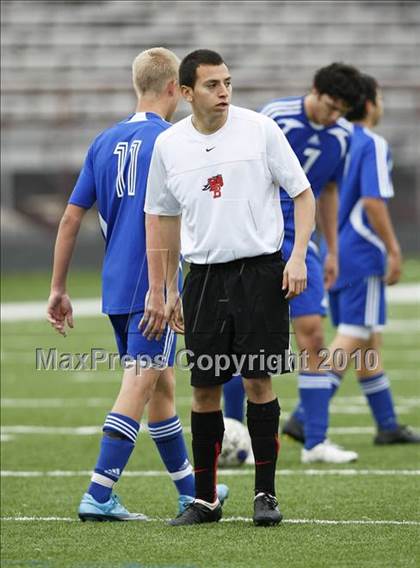 Thumbnail 2 in Mansfield Legacy vs. LakeView (Martin Invitational Soccer Tournament) photogallery.