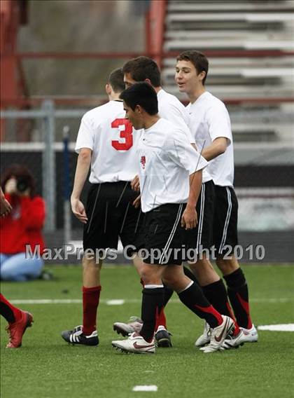 Thumbnail 1 in Mansfield Legacy vs. LakeView (Martin Invitational Soccer Tournament) photogallery.