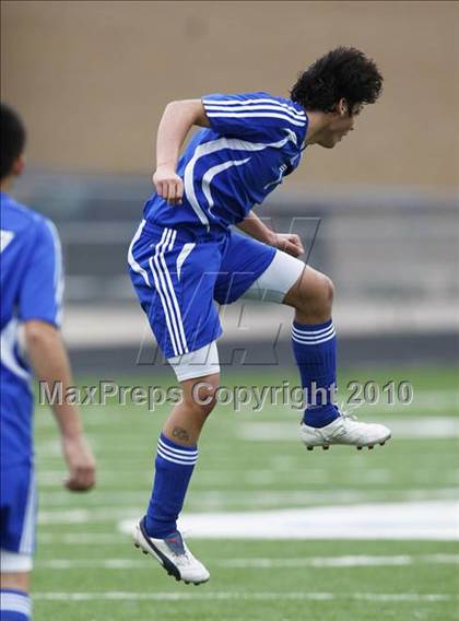 Thumbnail 2 in Mansfield Legacy vs. LakeView (Martin Invitational Soccer Tournament) photogallery.