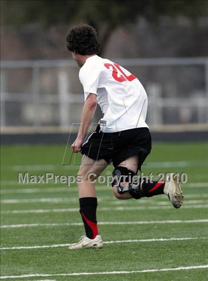 Thumbnail 2 in Mansfield Legacy vs. LakeView (Martin Invitational Soccer Tournament) photogallery.