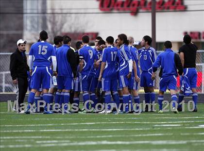 Thumbnail 1 in Mansfield Legacy vs. LakeView (Martin Invitational Soccer Tournament) photogallery.