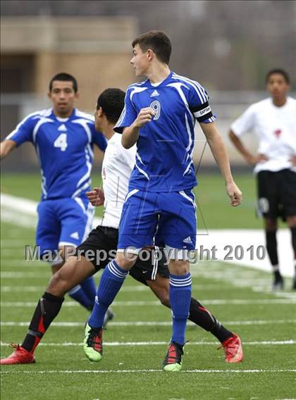 Thumbnail 1 in Mansfield Legacy vs. LakeView (Martin Invitational Soccer Tournament) photogallery.