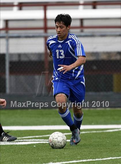 Thumbnail 1 in Mansfield Legacy vs. LakeView (Martin Invitational Soccer Tournament) photogallery.