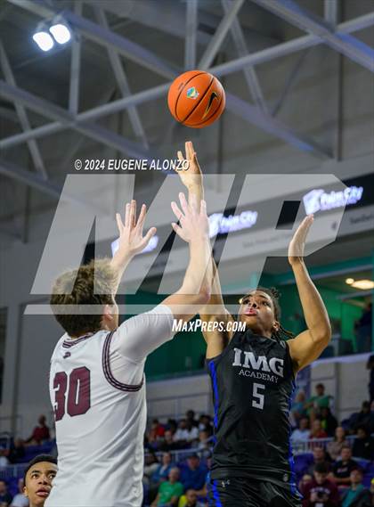Thumbnail 2 in Don Bosco Prep vs. IMG Academy (City of Palms Classic) photogallery.