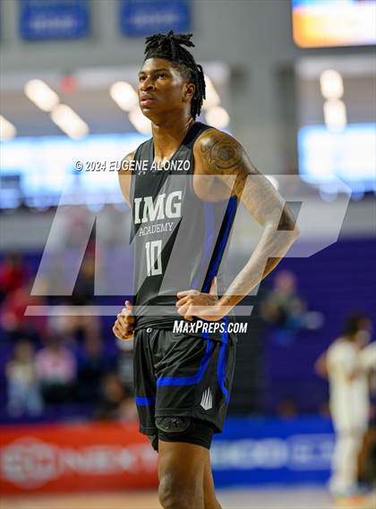Thumbnail 2 in Don Bosco Prep vs. IMG Academy (City of Palms Classic) photogallery.