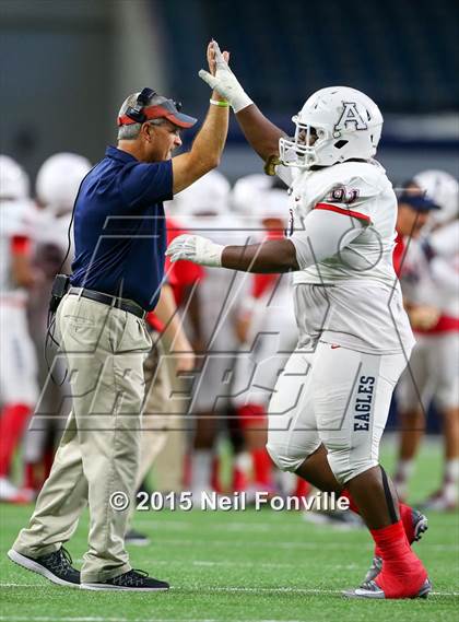 Thumbnail 3 in Allen vs. DeSoto (UIL 6A D1 Area Playoff) photogallery.