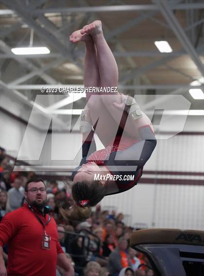 Thumbnail 1 in THSGCA State Meet (Vault- Optional) photogallery.