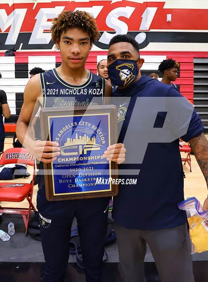Thumbnail 3 in Westchester vs. Birmingham (CIF LAC Open Finals) photogallery.