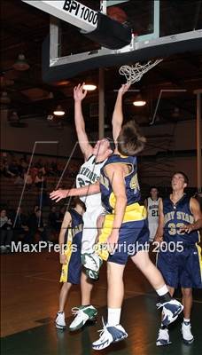 Thumbnail 2 in Brethren Christian vs. Mary Star of the Sea (Brethren Christian Tourney) photogallery.