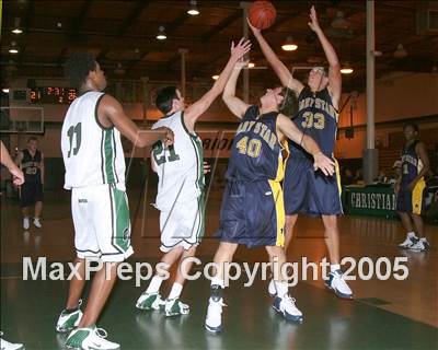 Thumbnail 2 in Brethren Christian vs. Mary Star of the Sea (Brethren Christian Tourney) photogallery.