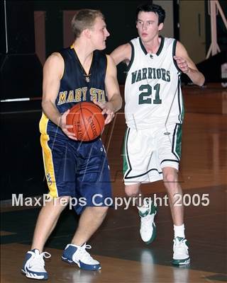 Thumbnail 3 in Brethren Christian vs. Mary Star of the Sea (Brethren Christian Tourney) photogallery.