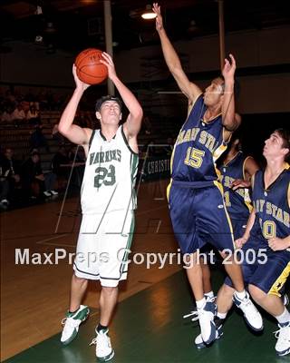 Thumbnail 3 in Brethren Christian vs. Mary Star of the Sea (Brethren Christian Tourney) photogallery.