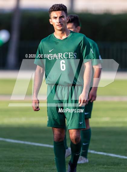 Thumbnail 1 in Santiago @ Garces Memorial (CIF SoCal Regional D3 Final) photogallery.