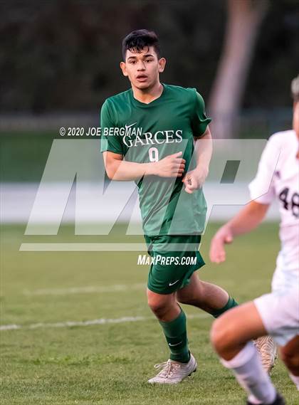 Thumbnail 3 in Santiago @ Garces Memorial (CIF SoCal Regional D3 Final) photogallery.