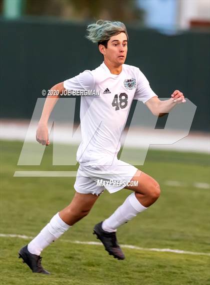 Thumbnail 1 in Santiago @ Garces Memorial (CIF SoCal Regional D3 Final) photogallery.