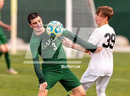 Thumbnail 2 in Santiago @ Garces Memorial (CIF SoCal Regional D3 Final) photogallery.