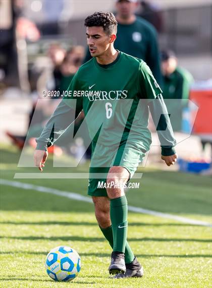 Thumbnail 2 in Santiago @ Garces Memorial (CIF SoCal Regional D3 Final) photogallery.