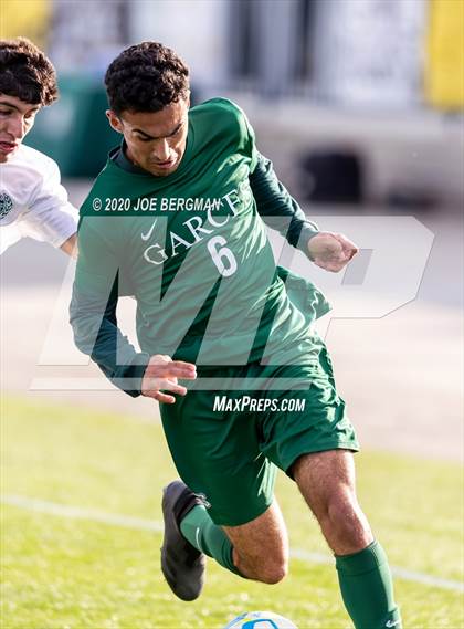 Thumbnail 3 in Santiago @ Garces Memorial (CIF SoCal Regional D3 Final) photogallery.