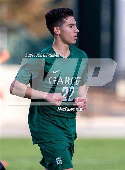 Thumbnail 1 in Santiago @ Garces Memorial (CIF SoCal Regional D3 Final) photogallery.