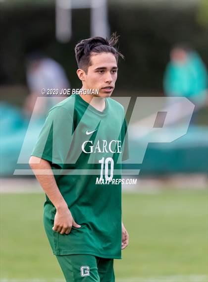 Thumbnail 3 in Santiago @ Garces Memorial (CIF SoCal Regional D3 Final) photogallery.