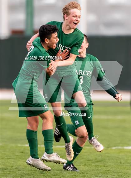 Thumbnail 3 in Santiago @ Garces Memorial (CIF SoCal Regional D3 Final) photogallery.