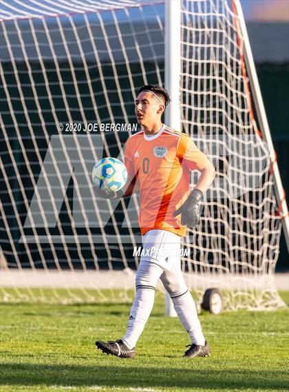 Thumbnail 1 in Santiago @ Garces Memorial (CIF SoCal Regional D3 Final) photogallery.