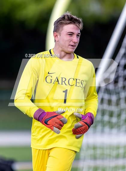 Thumbnail 2 in Santiago @ Garces Memorial (CIF SoCal Regional D3 Final) photogallery.