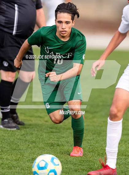 Thumbnail 3 in Santiago @ Garces Memorial (CIF SoCal Regional D3 Final) photogallery.