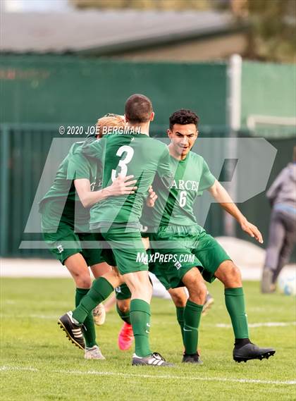Thumbnail 3 in Santiago @ Garces Memorial (CIF SoCal Regional D3 Final) photogallery.