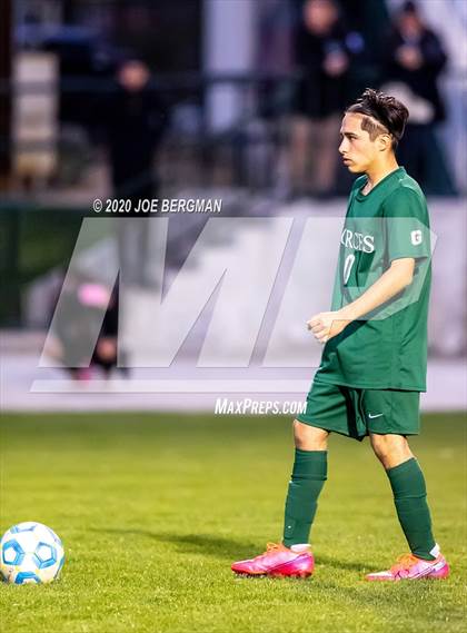 Thumbnail 1 in Santiago @ Garces Memorial (CIF SoCal Regional D3 Final) photogallery.