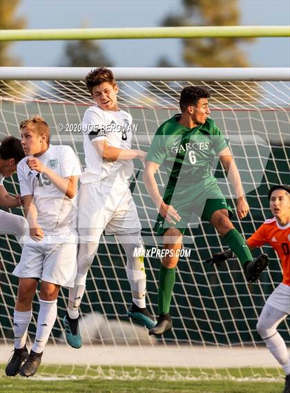 Thumbnail 2 in Santiago @ Garces Memorial (CIF SoCal Regional D3 Final) photogallery.