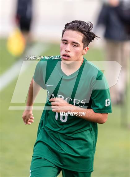 Thumbnail 2 in Santiago @ Garces Memorial (CIF SoCal Regional D3 Final) photogallery.