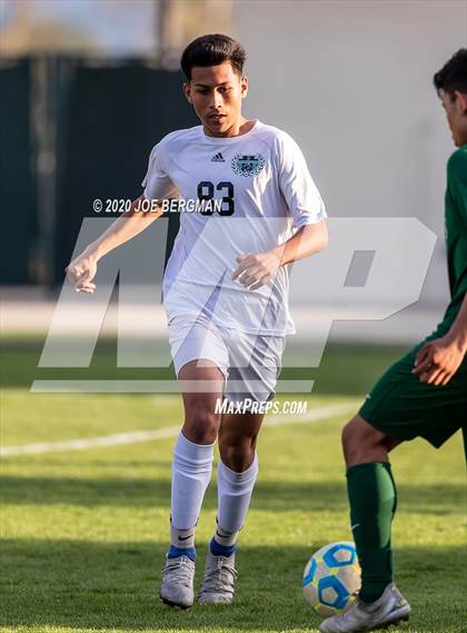 Thumbnail 1 in Santiago @ Garces Memorial (CIF SoCal Regional D3 Final) photogallery.