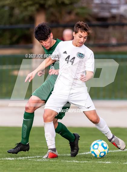 Thumbnail 1 in Santiago @ Garces Memorial (CIF SoCal Regional D3 Final) photogallery.