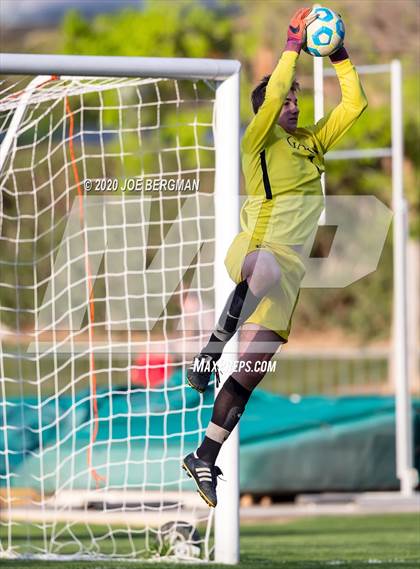 Thumbnail 1 in Santiago @ Garces Memorial (CIF SoCal Regional D3 Final) photogallery.