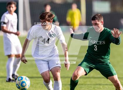 Thumbnail 3 in Santiago @ Garces Memorial (CIF SoCal Regional D3 Final) photogallery.