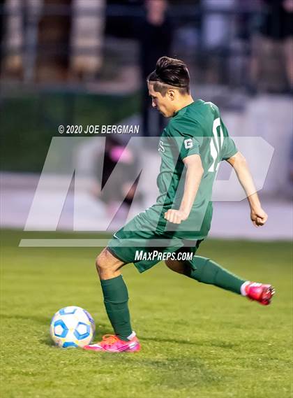Thumbnail 1 in Santiago @ Garces Memorial (CIF SoCal Regional D3 Final) photogallery.